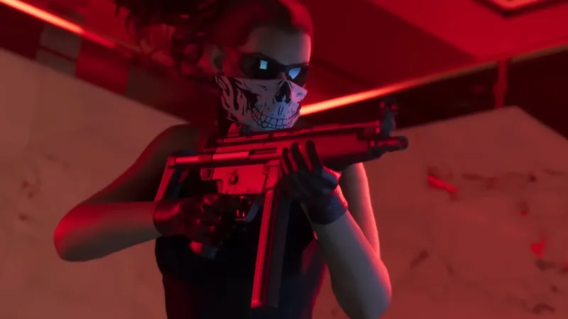 MP5-Style Submachine Gun